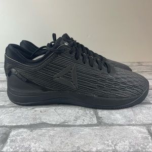 Reebok Nano Flexweave CrossFit shoes sneakers black size 8 Women’s weightlifting